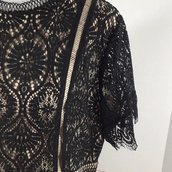 Hailey & Co black lace Malina dress 1X - Picture 3 of 13
